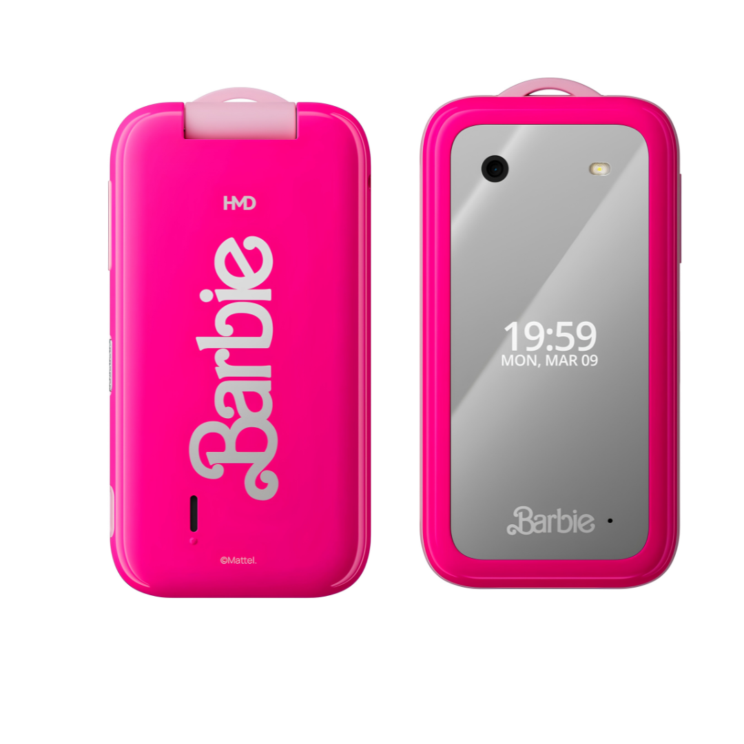Barbie Flip Phone