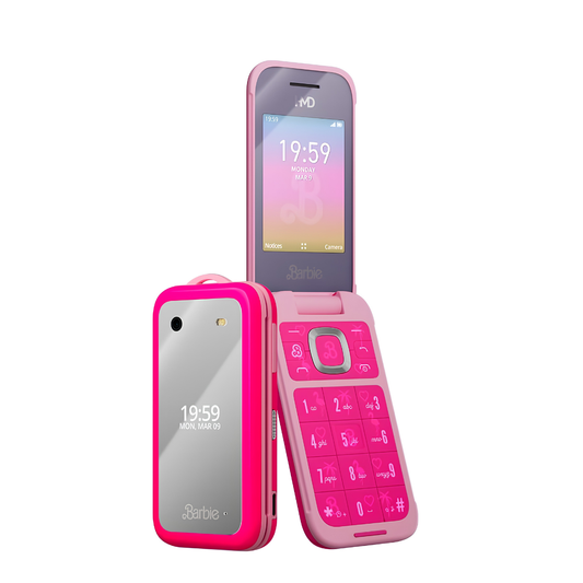 Barbie Flip Phone